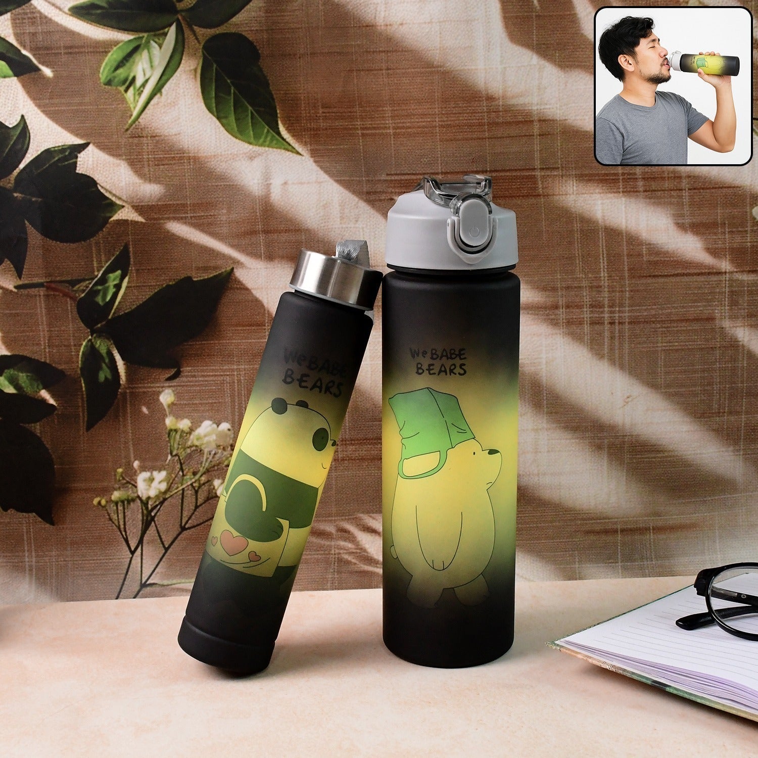 Cartoon Printed Water Bottles Cartoon Printed Water Bottles